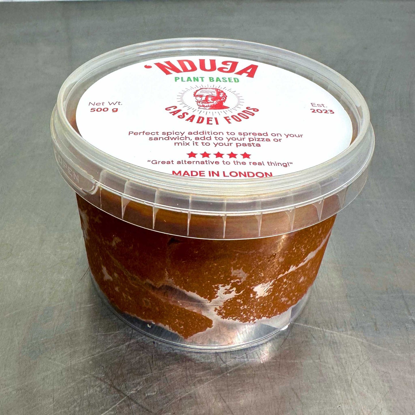 Plant - Based 'Nduja 150g - Casadei Foods