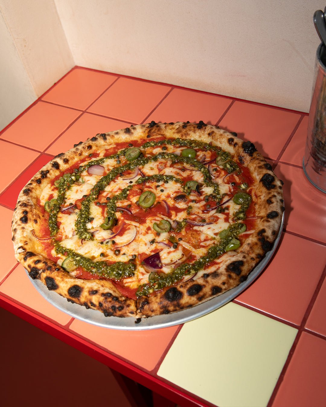 Vegan Capers & Olive Pizza (East London Style) - Casadei Foods