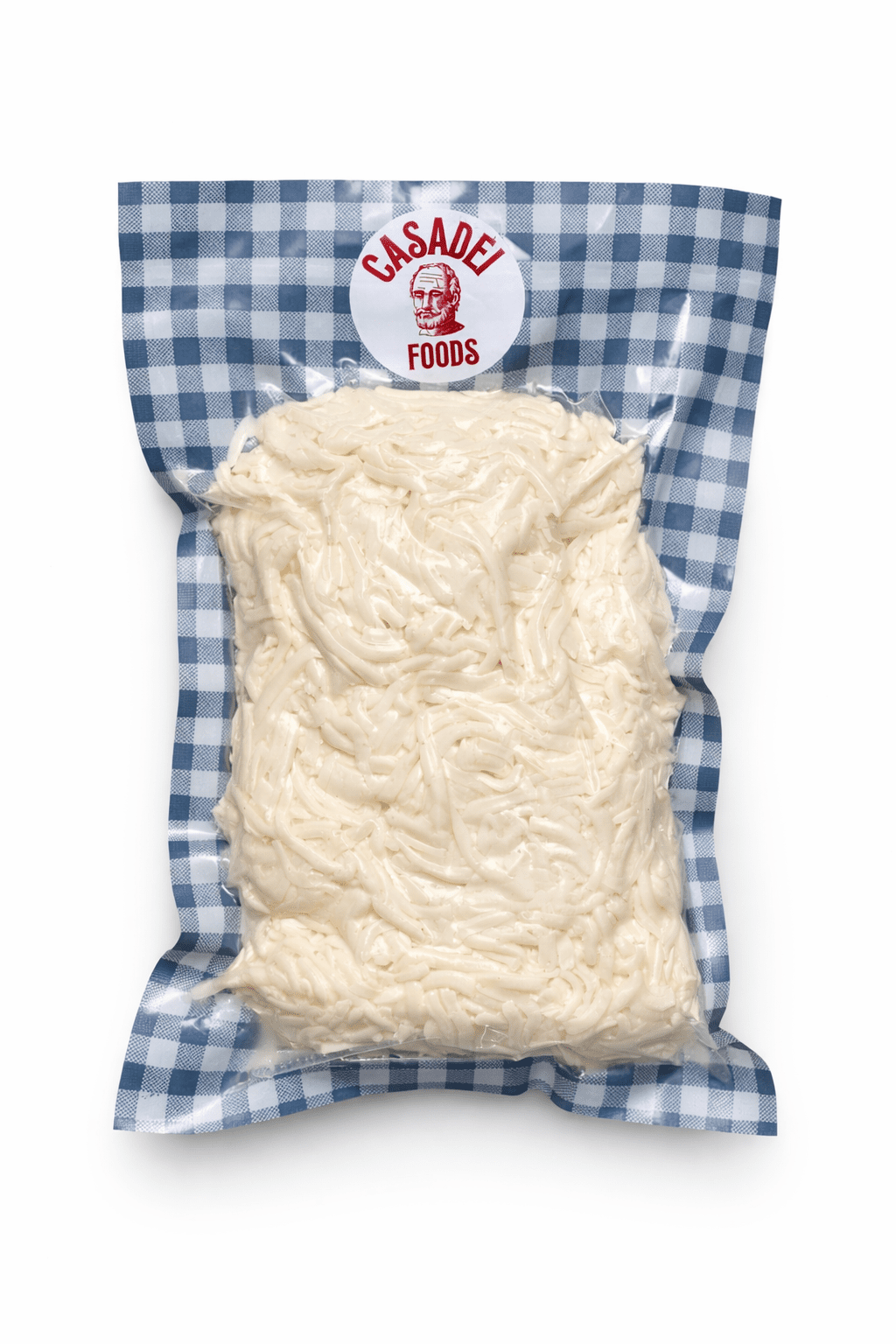 Plant - Based Grated Mozzarella 1kg - Casadei Foods