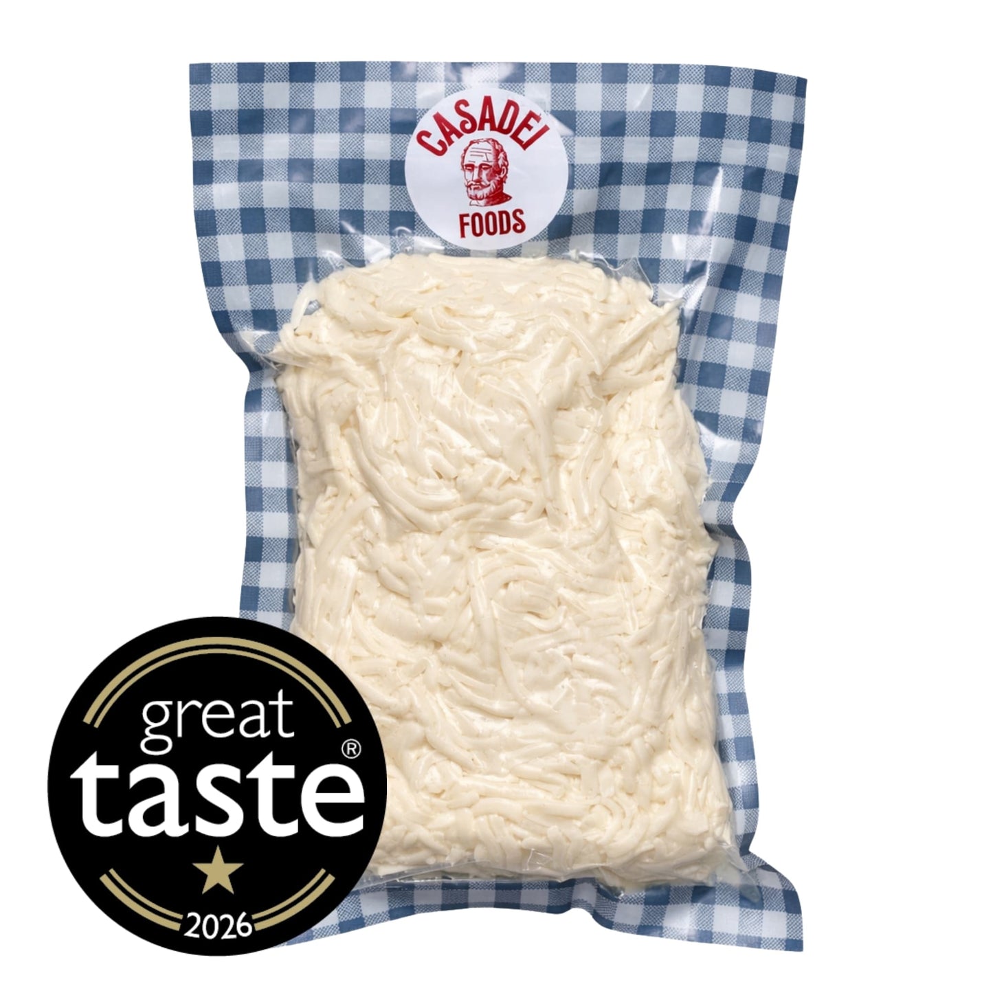 Plant-Based Grated Mozzarella 1kg - Casadei Foods