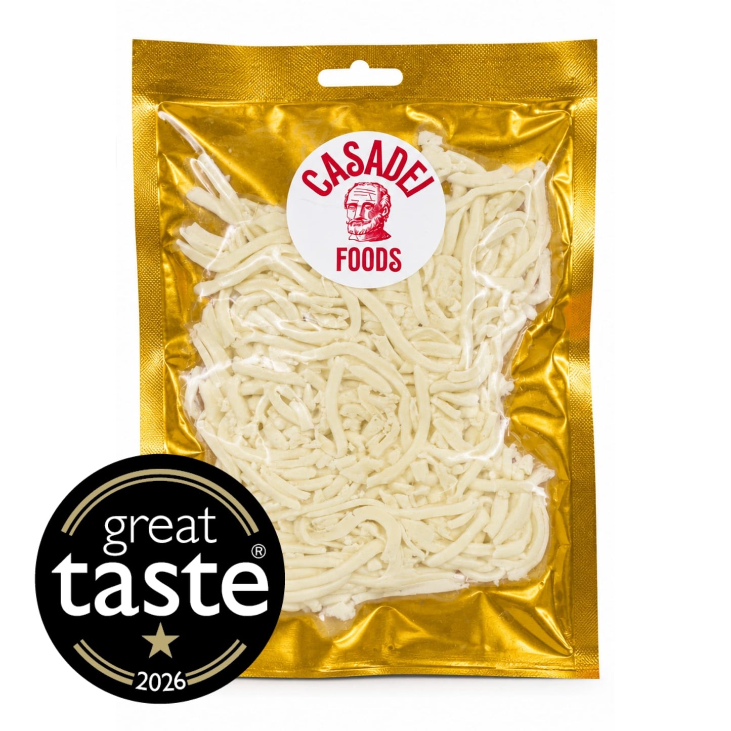 Plant-Based Grated Mozzarella 200g - Casadei Foods