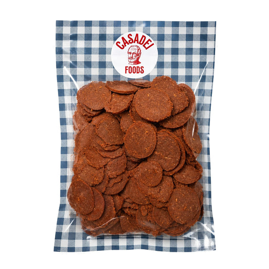 Plant-Based Pepperoni Slices 500g - Casadei Foods