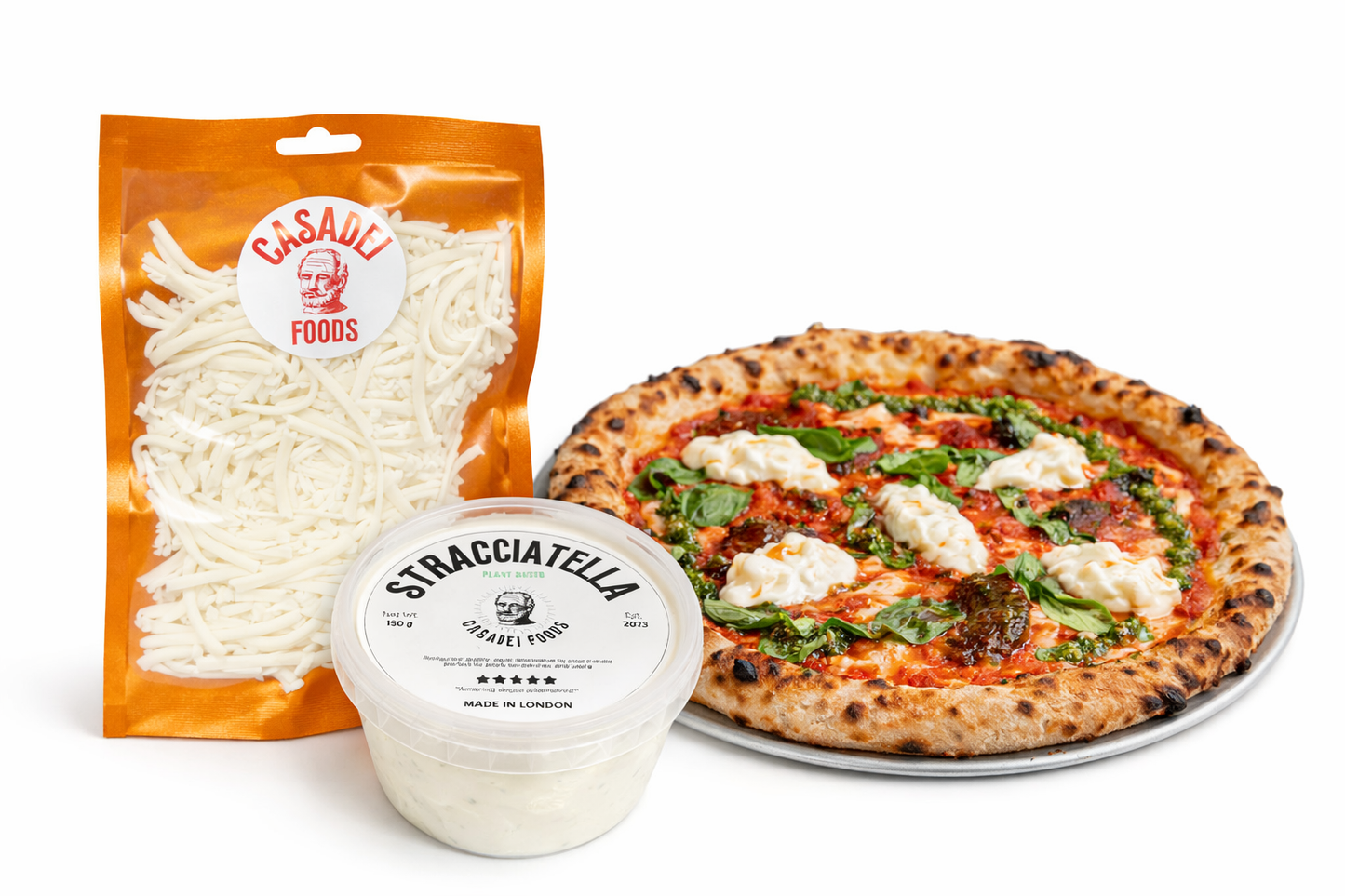 Stracciatella – Plant - Based | 150g Tub - Casadei Foods