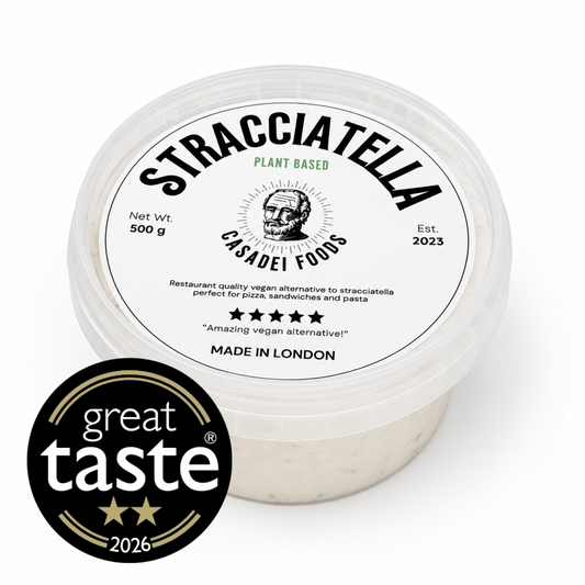 Stracciatella – Plant-Based | 500g Tub - Casadei Foods